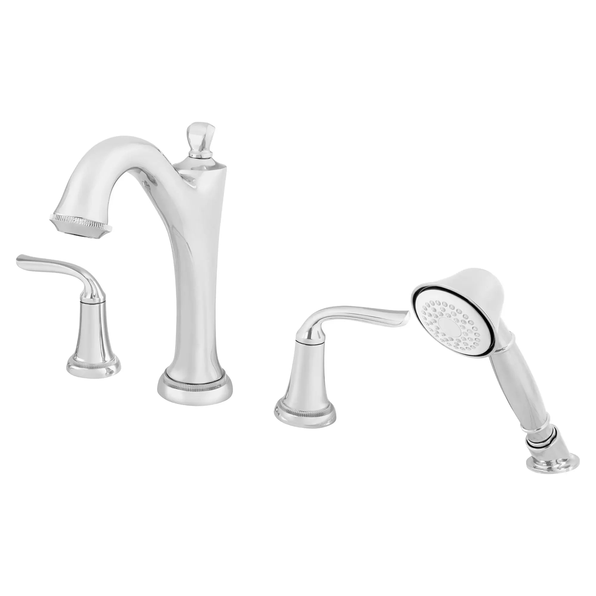 Patience® Bathtub Faucet With Lever Handles and Personal Shower for Flash® Rough-In Valve — thumbnail 3